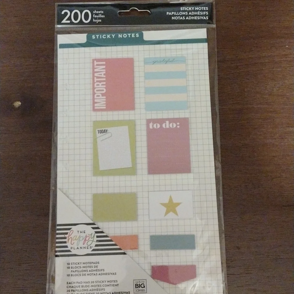 Happy Planner Sticky Notes - Picture 2 of 4